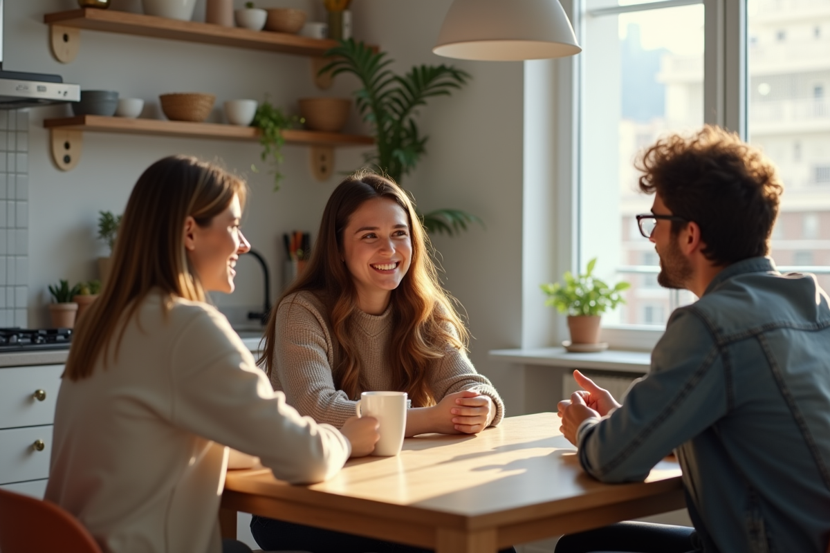 colocation invités